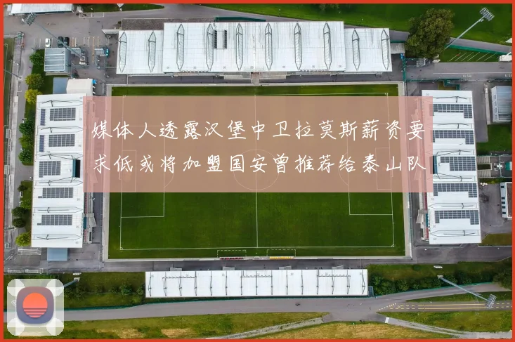媒体人透露汉堡中卫拉莫斯薪资要求低或将加盟国安曾推荐给泰山队